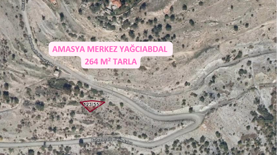 AMASYA MERKEZ YAĞCIABDAL KÖYÜNDE 264 M² YERİMİZ SATILIKTIR. - AMASYA MERKEZ fotoğraf 3